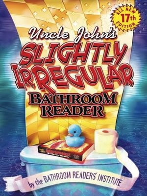 cover image of Uncle John's Slightly Irregular Bathroom Reader